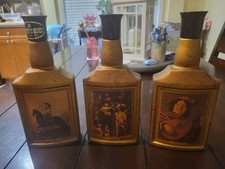 3 Jim Beam's Choice 1967 Collector's Edition Vol II Renaissance Bottles - Empty picture