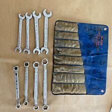 WILDE IGNITION WRENCH SET LOT OF 8 OFFSET BOX & OPEN 3/8