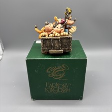 Disney Harmony Kingdom Hollywood Tower Hotel Figurine Box LE Mickey Donald 1500 picture