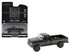 1990 Ford F-150 XL Pickup Truck Black with Gray Sides 