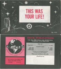 New 1969 This Was Your Life Chick Publications Tract - Jack picture