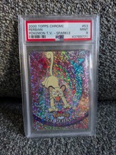 Topps Chrome Sparkle Persian #53 Pokémon Card Mint PSA 9 Graded picture