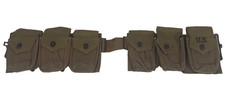 WWII Era 1942 Browning Automatic Rifle BAR Charger Six Pouch Magazine Belt picture