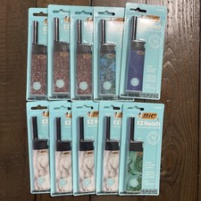 BIC EZ Reach Martha Stewart Utility Lighters Assorted Designs 10 Pack NEW picture