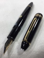 Vintage 1975-80  Montblanc Meisterstück No. 146  Legrand 14K NIB Ebonite Feed picture