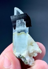 71 Carat Aquamarine Crystal Specimen From Pakistan picture