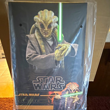 Hot Toys Star Wars Kit Fisto 1/6 Sixth Scale Figure Movie Masterpiece AOTC picture