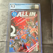 DC All In Special #1 CGC 9.2 Wraparound Cover Batman Superman WW 4805737011 picture
