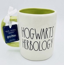 HARRY POTTER MUG * HOGWARTS HERBOLOGY MUG * MANDRAKE * RAE DUNN MAGENTA NEW picture