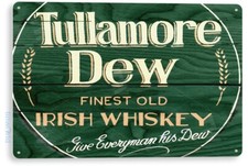 TIN SIGN Tullamore Dew Irish Whisky Store Brew Beer Liquor Shop Bar Pub A658 picture