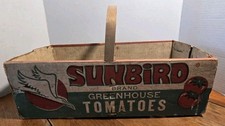 1950s Sunbird Brand Tomato Basket Berea Ohio picture