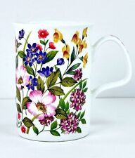 Roy Kirkham Floret Coffee Mug Pink Floral Fine Bone China England 4