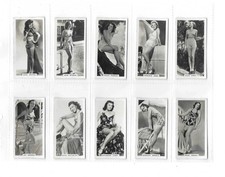 1939 CARRERAS FILM & STAGE BEAUTIES 50 DIFFERENT TOBACCO CARD SET picture