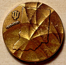 Indiana University IU Seal Bicentennial Award Medallion 1