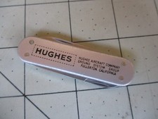 Vtg HUGHES AIRCRAFT COMPANY Victorinox Swiss Army Knife, Switzerland picture