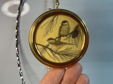 Barlow Etched Chickadee Ornament  picture