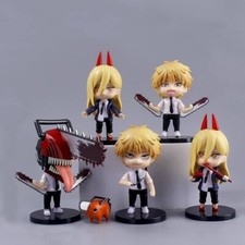 Chainsaw Man Anime Manga Chibi Cute Figurine Set Denji Makima Power Anime CSM399 picture