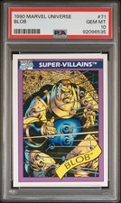 Marvel PSA 10 Blob - 1990 Marvel Universe Blob PSA 10 picture