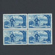 1953 Future Farmers of America - Vintage Mint Set of 4 Stamps 72 Years Old picture