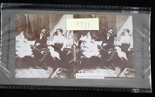 Women buying shoes? Not In by Several Inches- Stereoscopic View From Life #1771 picture