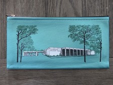 Vintage Rare 1970's Zippered Bank Deposit Bag Texarkana Oaklawn Bank Texas picture