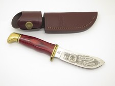 2006 Buck 103 Skinner NAHC Life Member Cocobolo Wood Fixed Blade Hunting Knife picture