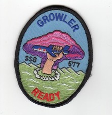 USS Growler SSG 577 - 3 Inch Crest BC Patch Cat No c5218 picture