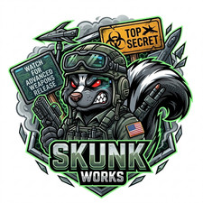 Skunk Works Top Secret Shirt - Gift Apparel US USAF Air Force Military T-Shirt picture