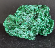 Fibrous Chatoyant Malachite from D R Congo-Stone- Mineral Specimen #9302 picture