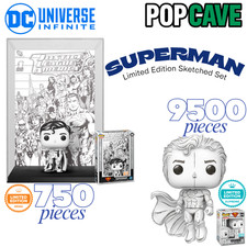 Funko Pop Cave DC: SUPERMAN SKETCHED GRAIL SET 750pcs Grail + 9500pcs Supreme picture