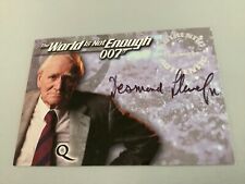 1999 Inkworks Desmond Llewelyn as Q James Bond Autograph Card picture