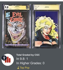 Evil Ernie #3 CGC/JSA 9.8  signed Pulido 1992 picture