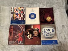 CHRISTIE'S AUCTION CATALOG LOT OF 6 - 1986 1988 1989 1991 1992 WATCHES JEWELERY  picture