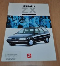 1995 Citroen ZX Break Brochure Prospekt Prospectus Russian Edition picture
