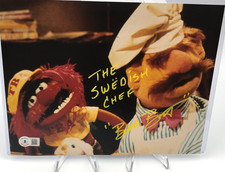 BILL BARRETTA AUTO BECKETT Authentic 8x10 PHOTO Signed MUPPETS  THE SWEDISH CHEF picture