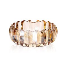 Rxcvkmw Crystal Glass Ashtray, Cigar ashtray, Office ashtray (Amber) picture
