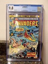 The Invaders #1 (1975) Roy Thomas, John Romita Cover, CGC 9.8 WHITE pages Rare picture