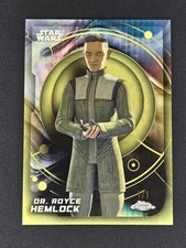 2026 Topps Chrome Star Wars Dr Royce Hemlock Superfractor 1/1 picture