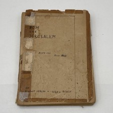 1919 Rom und Jerusalem (Rome And Jerusalem) Moses Hess Socialist Philosopher  picture