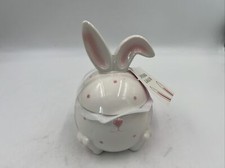 Spring & Main Ceramic 3x8in Spring Bunny Candy Dish BB02B33006 picture
