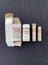 Vintage Digalen Digitalis Glucosides Medicine Tube Tin Sample Hoffmann La Roche  picture