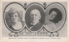 Postcard The Naftzgers Jackson MI  picture