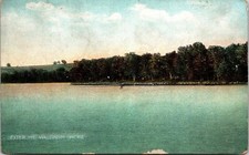 Dexter ME Maine Walheim Shore Antique Postcard PM Cancel WOB Note DB picture