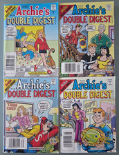 ARCHIE'S DOUBLE DIGEST SET OF 9 COMICS MAGAZINE ARCHIE COMICS BETTY & VERONICA picture