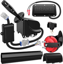 Golf Cart Turn Signal Kit with Horn, 12V Blinker Light Switch for EZGO, Yamaha picture