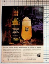 1964 Hamm's Waldech Beer Vintage Magazine Ad German Hops St. Paul MN picture
