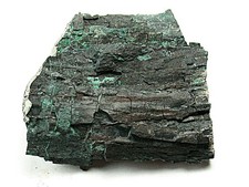 MINERALS : DJUERLEITE AND CHALCOCITE PSEUDOMORPH AFTER PETRIFIED WOOD, N. MEXICO picture