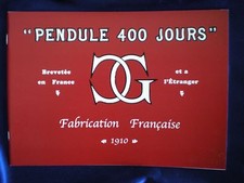Claude Grivolas 1910 400 Day / Anniversary Clock Catalog Reprint picture
