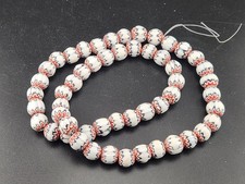 vintage ventian style african chevron beads multi colur 10mm beautifull beads picture