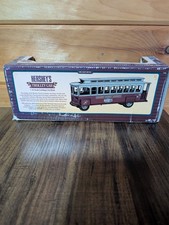 New 1994 ERTL HERSHEY'S Trolley Car 1:43 Scale Locking Coin Bank Die Cast picture